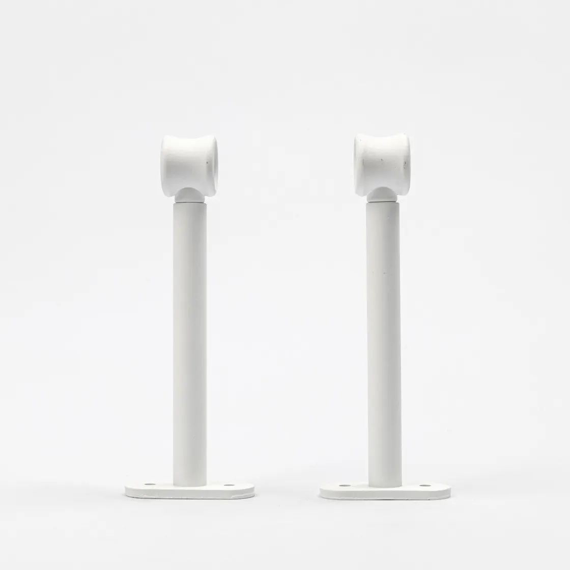 Varillas Y Accesorios>Juego De 2 Soportes D20 150Mm Blanco