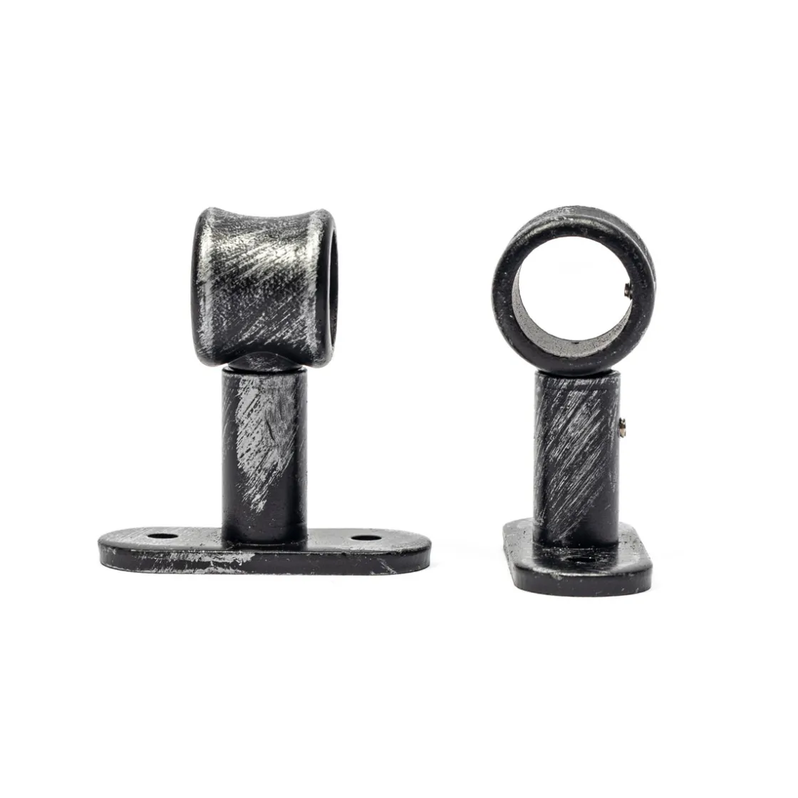 Varillas Y Accesorios>Juego De 2 Soportes D20 50Mm Negro