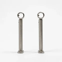 atmosphera Varillas Y Accesorios>Juego De 2 Soportes D20 150Mm Plata