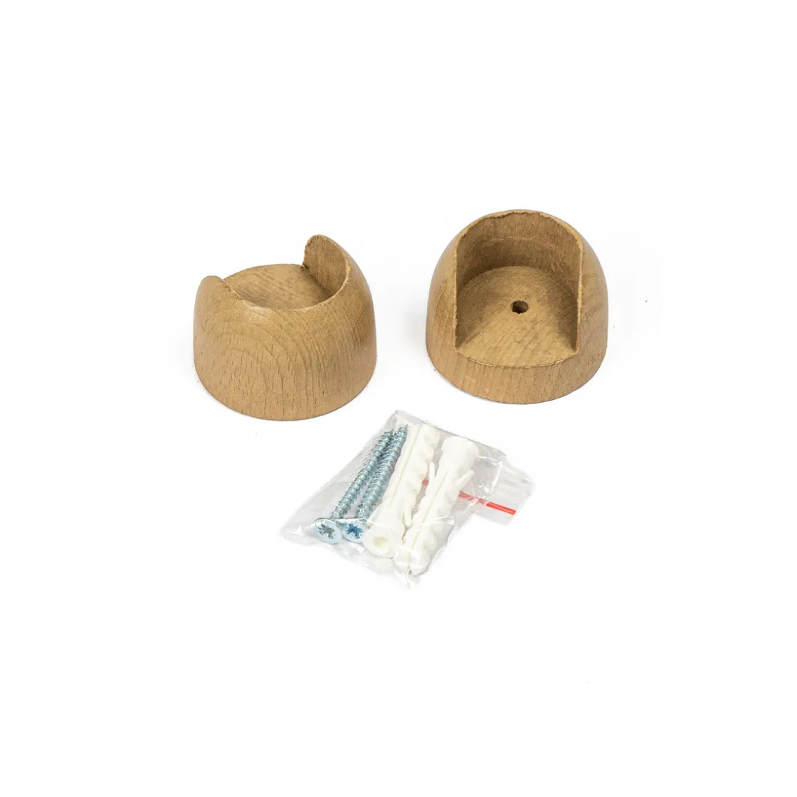 Varillas Y Accesorios>Juego De 2 Soportes De Pared D28 Madera