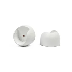 Varillas Y Accesorios>Juego De 2 Soportes De Techo D28 Blanco