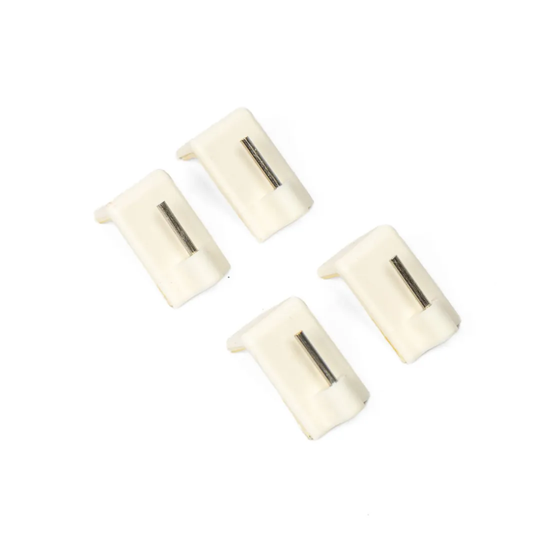 Varillas Y Accesorios>Juego De 4 Soportes Pvc Adhesivo