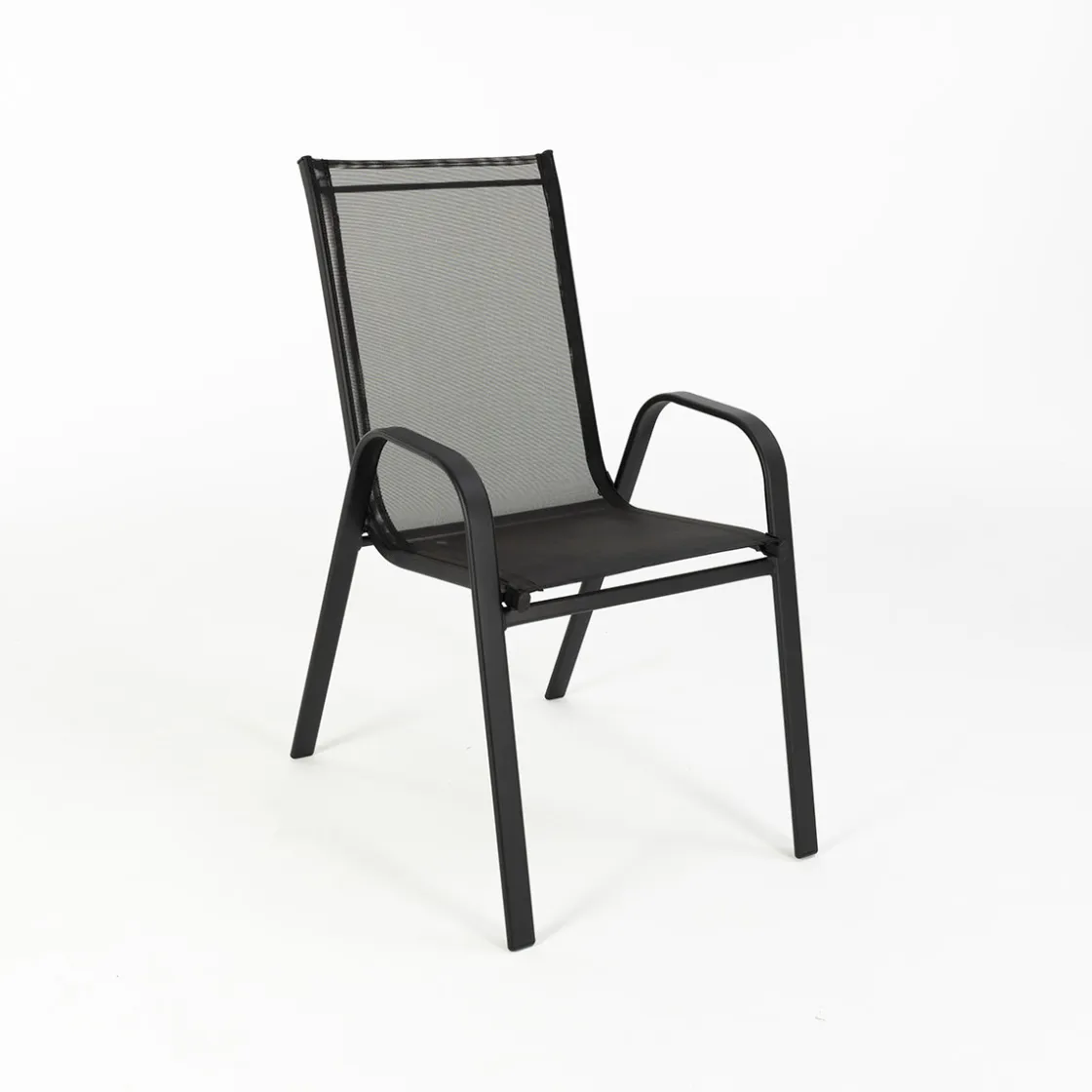hespéride Mesas De Jardín>Juego de mesa con tablero de vidrio y 4 sillas