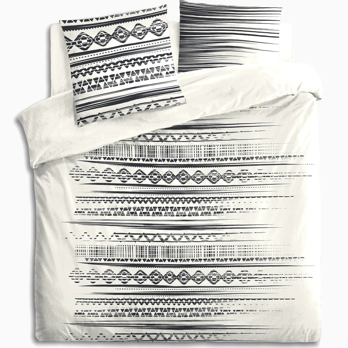 atmosphera Sábanas Y Protectores>Juego funda nórdica y 2 fundas de almohada ETHNIK