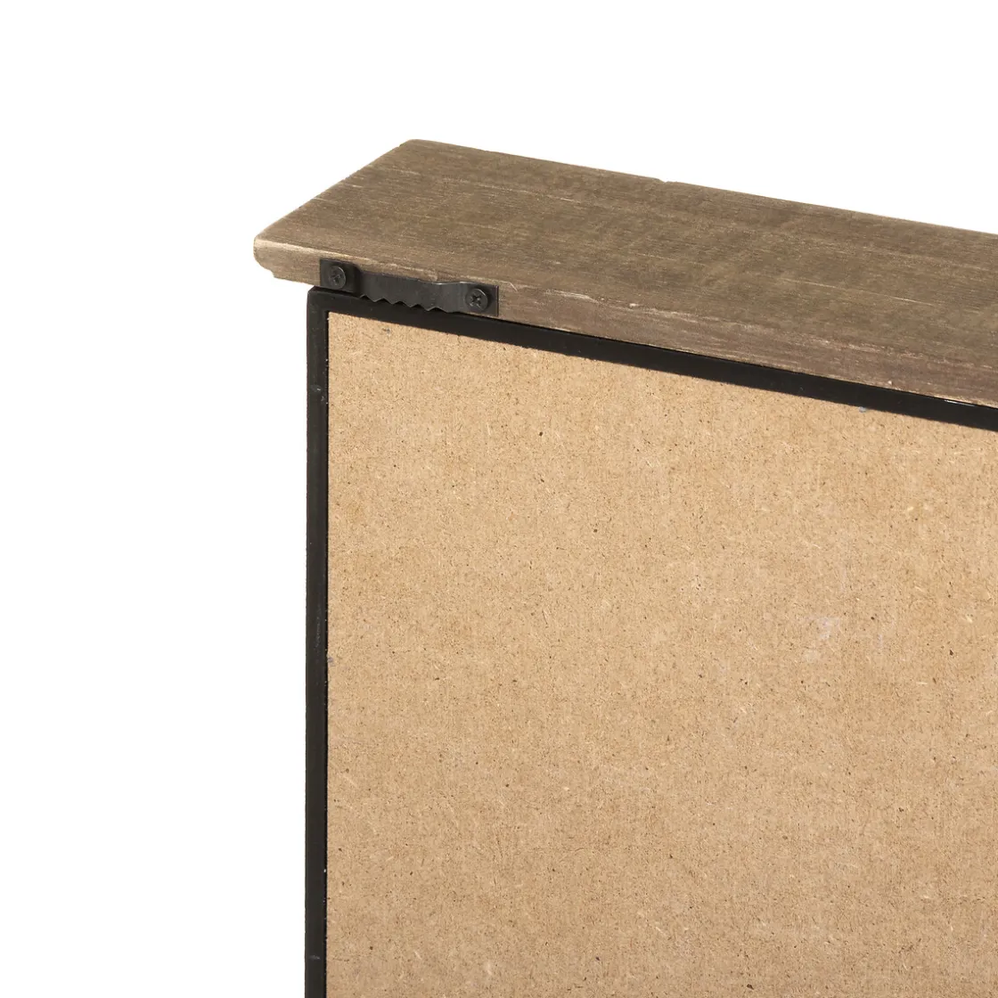 atmosphera Accesorios|Estilo Contemporaneo>Llavero De Pared Flower Mdf 26x38Cm