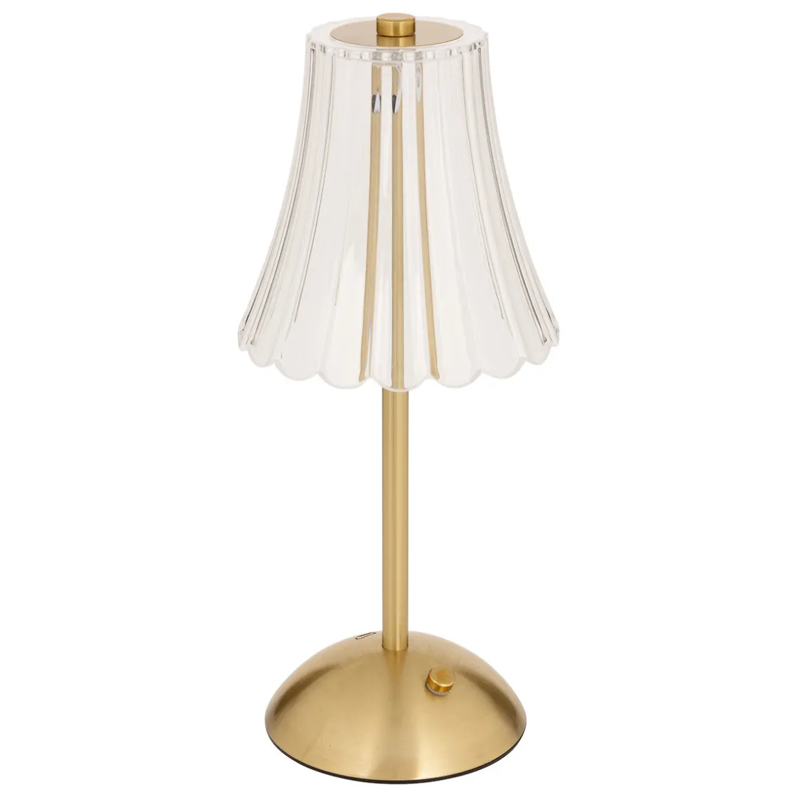 atmosphera Lámparas De Mesa>Lámpara de mesa ANETH dorado 30cm