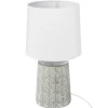 atmosphera Lámparas De Mesa>Lámpara De Mesa Cyril Blanca 35.5Cm