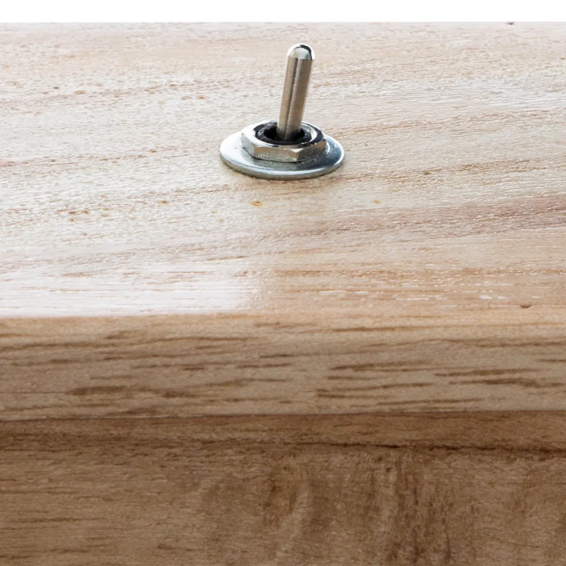 atmosphera Lámparas De Mesa|Estilo Industrial>Lámpara De Mesa De Madera 20x8.3x8.8Cm