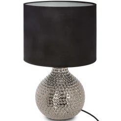 atmosphera Lámparas De Mesa|Estilo Contemporaneo>Lámpara De Mesa Gota Cerámica 24x38Cm