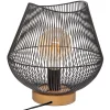 atmosphera Lámparas De Mesa>Lámpara De Mesa Jena Metal Negro 28Cm