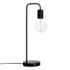 atmosphera Lámparas De Mesa>Lámpara De Mesa Keli Negra De Metal 45Cm