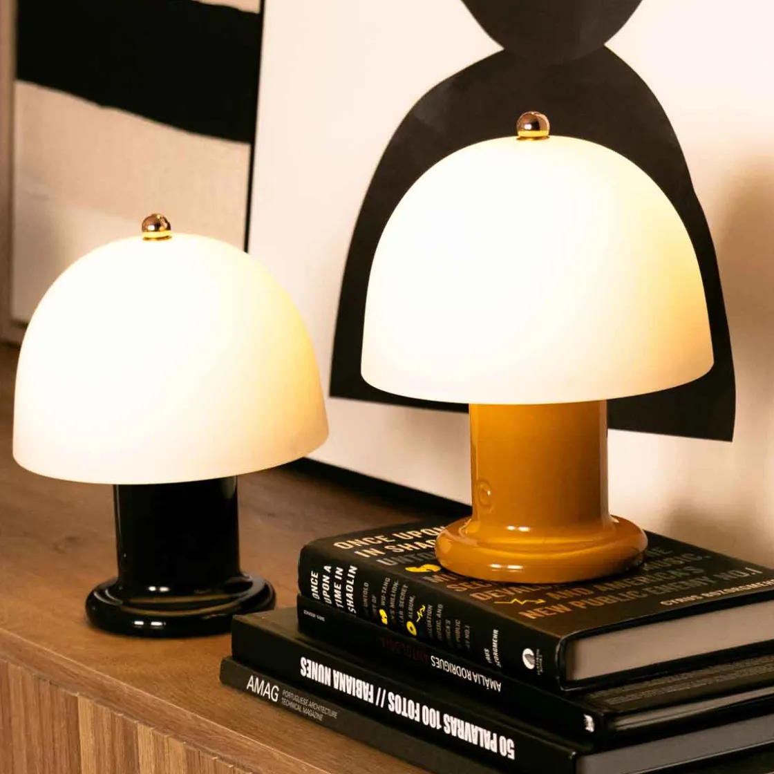 atmosphera Lámparas De Mesa|Estilo Industrial>Lámpara de mesa RICK amarilla