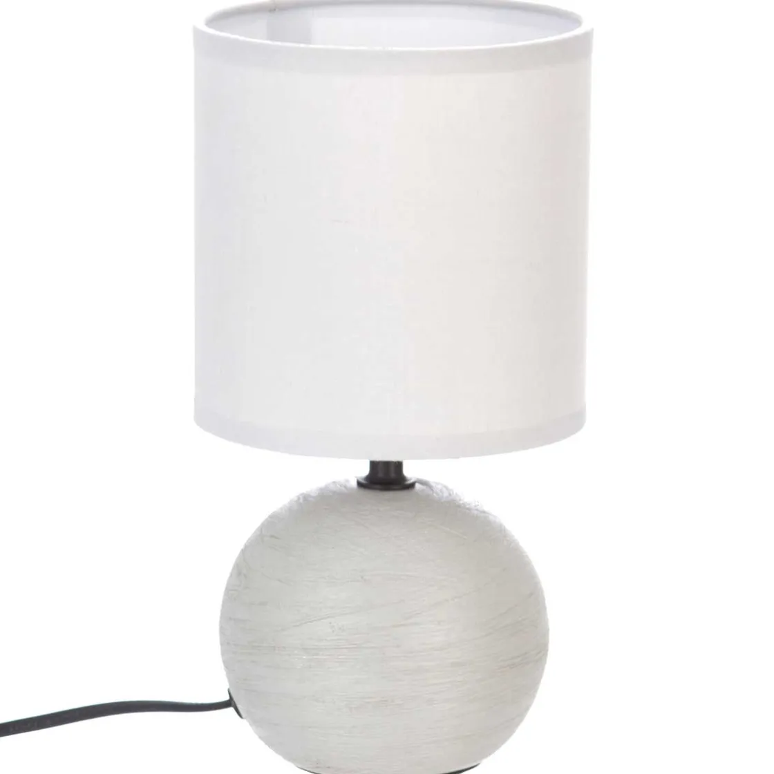 atmosphera Lámparas De Mesa>Lámpara De Mesa Timeo Gris 25Cm
