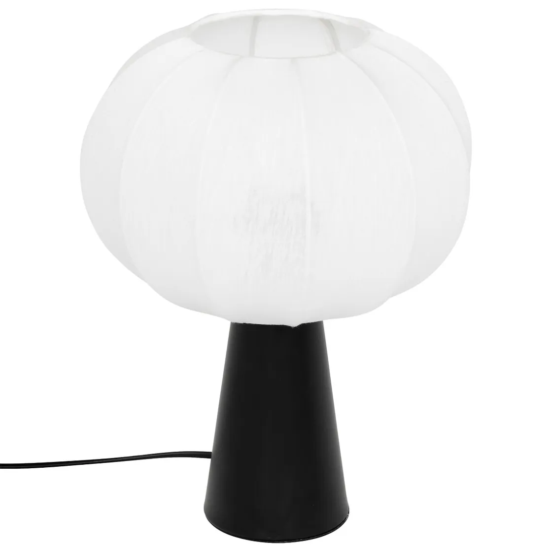 atmosphera Lámparas De Mesa>Lámpara de mesa TOBIE negra 33cm
