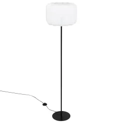 atmosphera Lámparas De Pie>Lámpara de pie TOBIE negra 150cm