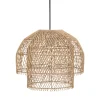 atmosphera Lámparas De Techo>Lámpara De Techo Kery Beige De Rattan