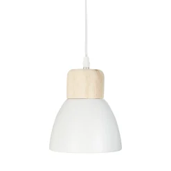 atmosphera Lámparas De Techo>Lámpara De Techo Metal Madera 15x17Cm