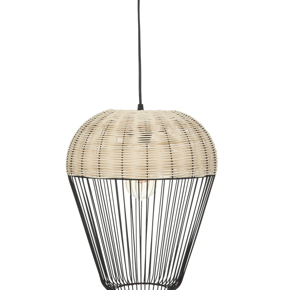 atmosphera Lámparas De Techo>Lámpara De Techo Pvc Y Metal 30.5x35.5Cm