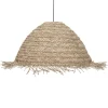 atmosphera Lámparas De Techo|Estilo Étnico>Lámpara De Techo Rafia/Metal 56X30Cm