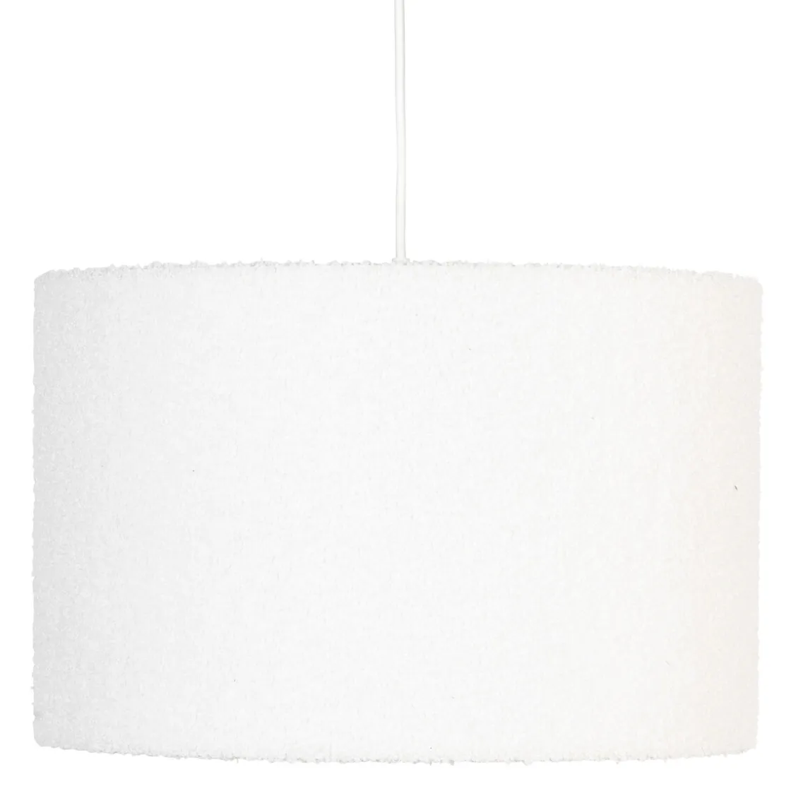 atmosphera Lámparas De Techo|Estilo Étnico>Lámpara De Techo Tina Con Pantalla De Piel Bouclé