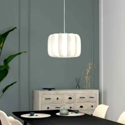 atmosphera Lámparas De Techo>Lámpara de techo TOBIE blanco 112cm