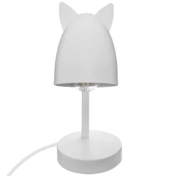 atmosphera4kids Iluminación>Lámpara Mesa Blanca C/Orejas 18x12x31Cm