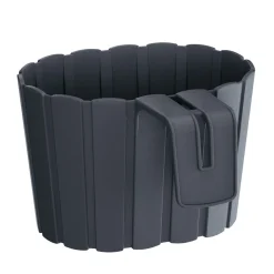 Complementos>Maceta Boardee Hook Antracita 13x19x21Cm
