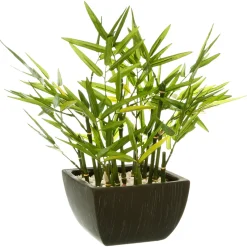 atmosphera Plantas Y Flores Artificiales>Maceta Con Bambú Artificial 36x36x35Cm