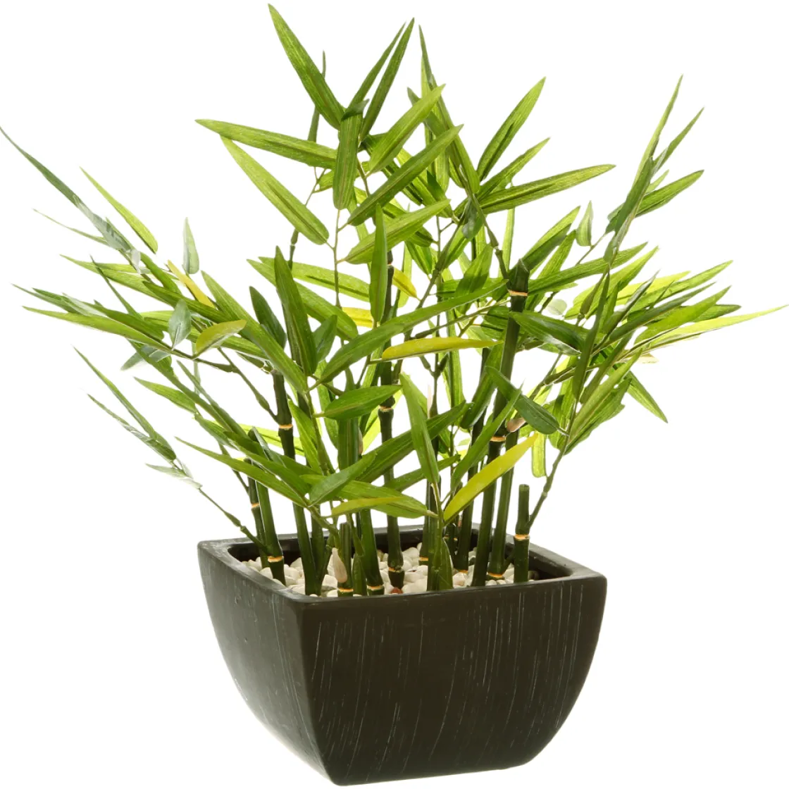 atmosphera Plantas Y Flores Artificiales>Maceta Con Bambú Artificial 36x36x35Cm