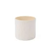 Jarrones Y Vasos>Maceta De Cerámica Blanca 14.5x12.8Cm