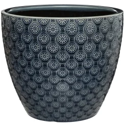 atmosphera Jarrones Y Vasos|Estilo Rústico>Maceta De Cerámica Tam. 2/3 25x23Cm