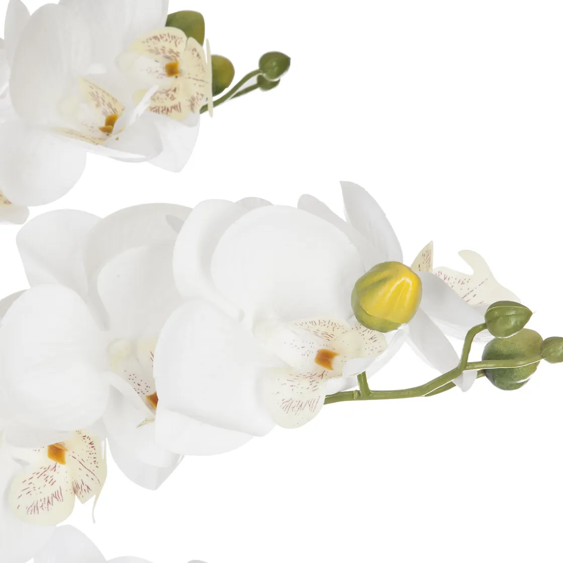 atmosphera Plantas Y Flores Artificiales>Maceta Efect.Mármol C/Orquídea 25x65Cm