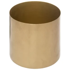 atmosphera Jarrones Y Vasos>Maceta Redonda De Metal Tam.2/3 12x12Cm