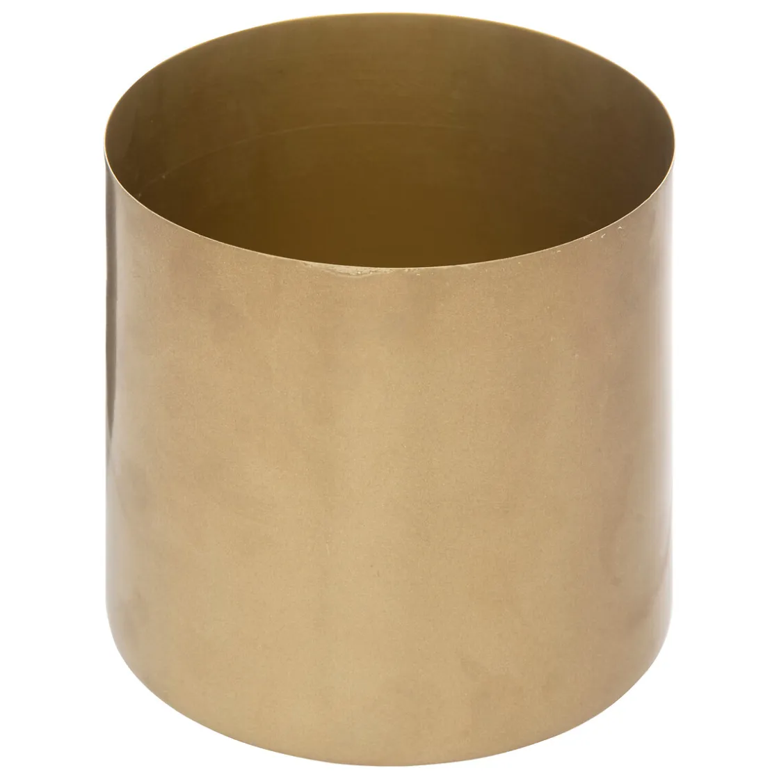 atmosphera Jarrones Y Vasos>Maceta Redonda De Metal Tam.2/3 12x12Cm