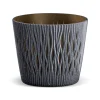 Complementos>Maceta Sandy Round Antracita 19x17Cm