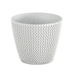 Complementos>Maceta Splofy Eco Wood C/Blanco 22x26Cm