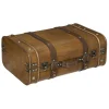 atmosphera Accesorios|Estilo Industrial>Maleta De Madera Decorativa 40.5x23.5x15
