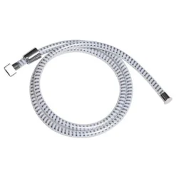 Accesorios De Baño>Manguera De Ducha Flexible De Pvc Blanca