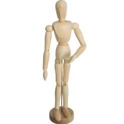 atmosphera Accesorios>Maniquí Decorativo De Madera 9x6x33Cm