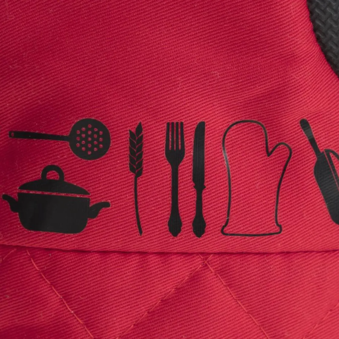 secret d'gourmet Delantales, Asas Y Paños>Manopla De Cocina C/Diseño 16x31Cm