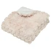 atmosphera Mantas>Manta ADRIEL beige pelo 80x180cm