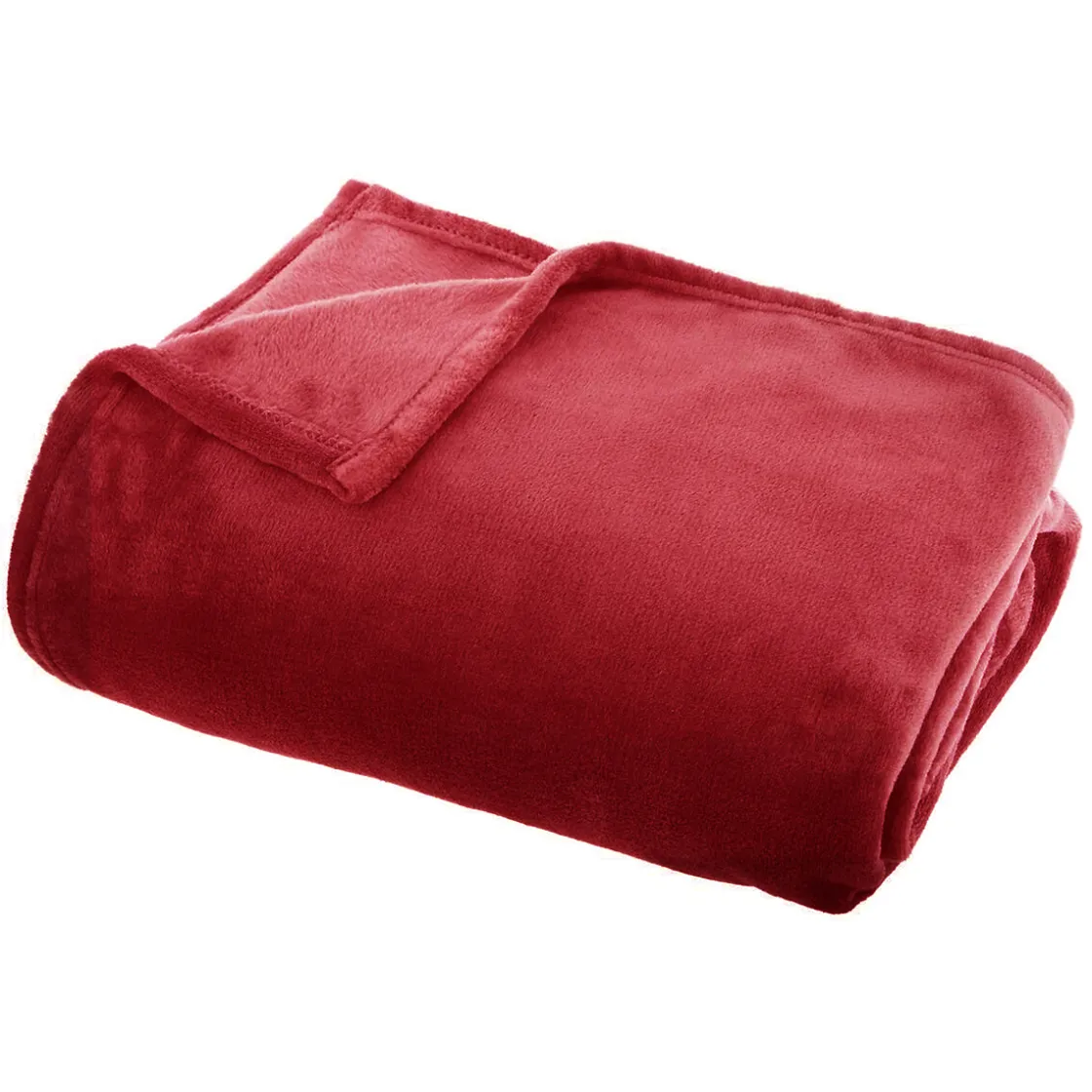 atmosphera Mantas>Manta Coralina Roja 130x180Cm