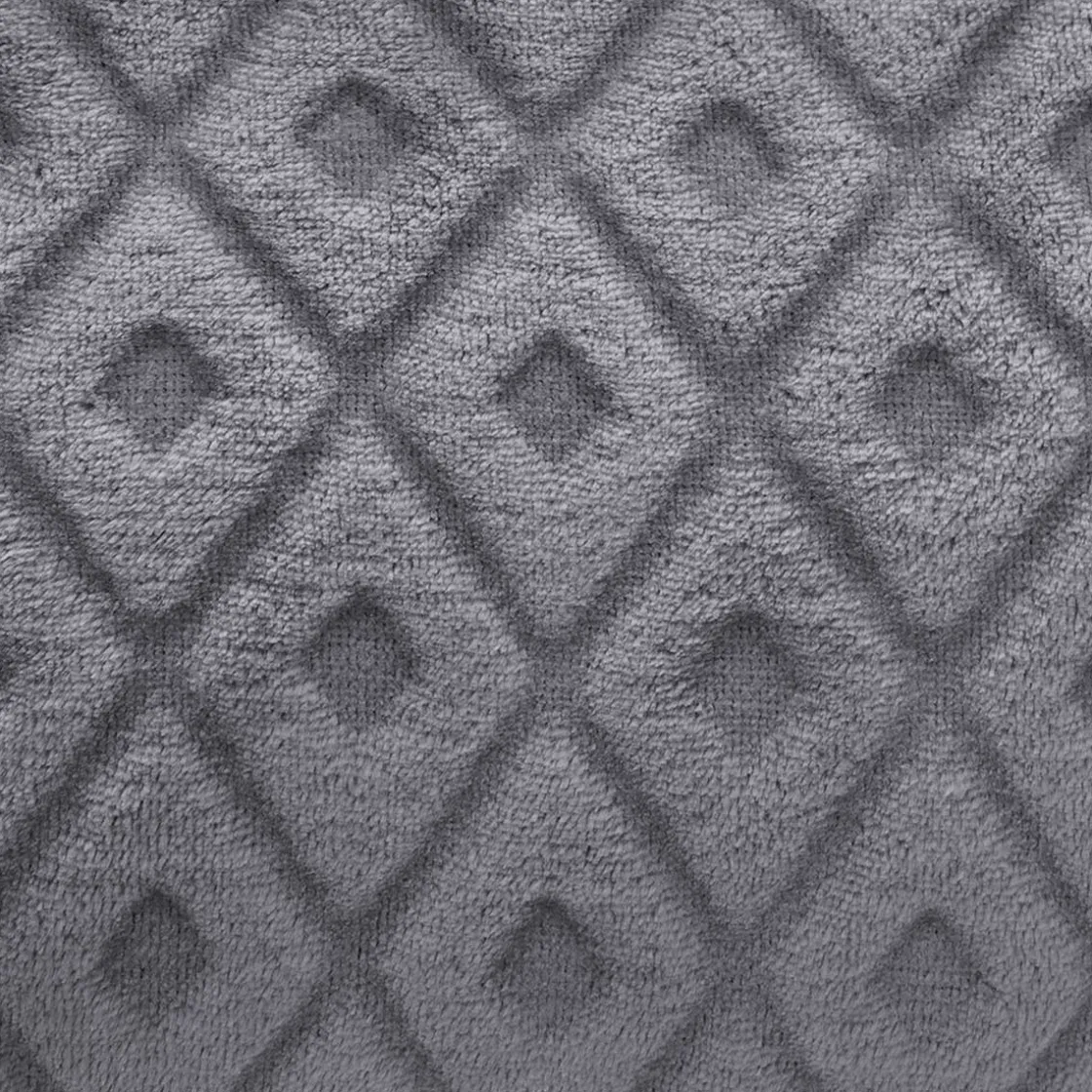 atmosphera Mantas>Manta Rombos 3D Gris 180x230Cm