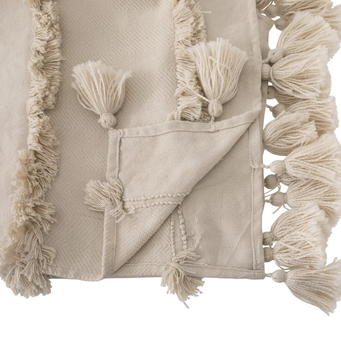 atmosphera Mantas>Manta Sea View C/Flecos Beige 130x180Cm