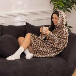 Mantas>Manta Sudadera Con Capucha Dots