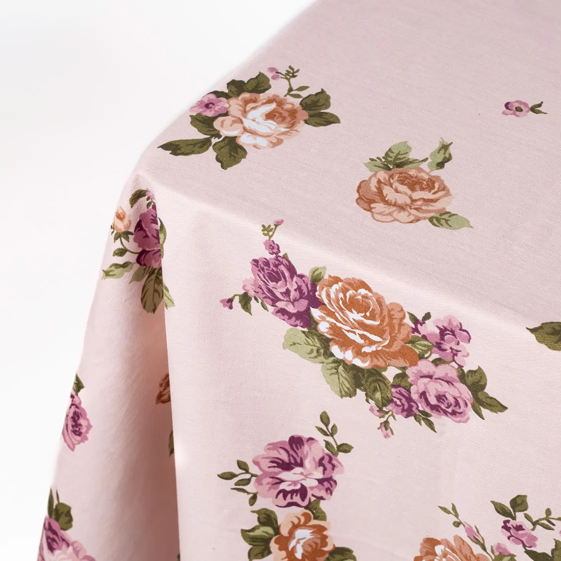 Manteles, Servilletas Y Manteles Individuales>Mantel estampado BELLISSIMA ANNABEL rosa