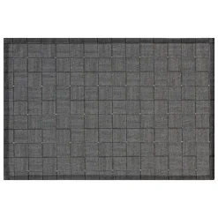secret d'gourmet Manteles, Servilletas Y Manteles Individuales>Mantel individual geométrico negro 30x45cm