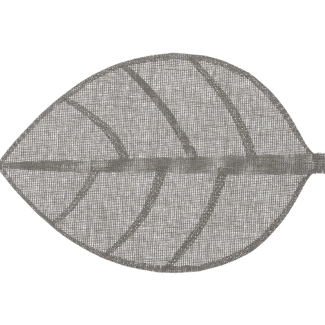 secret d'gourmet Manteles, Servilletas Y Manteles Individuales>Mantel Individual Hoja Gris 50x33Cm