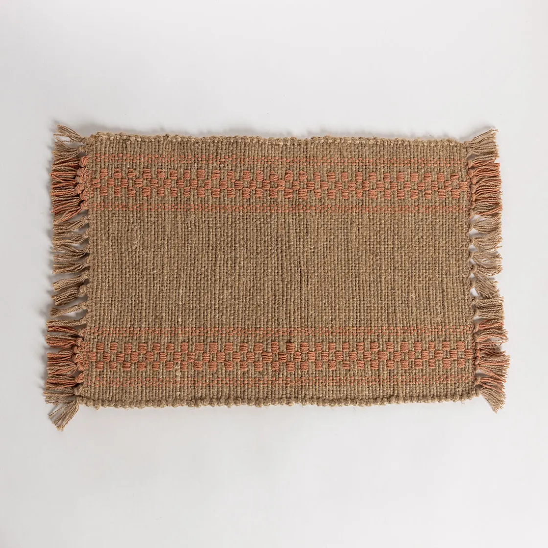 hôma Manteles, Servilletas Y Manteles Individuales>Mantel individual MIRAGE marrón 33x48cm