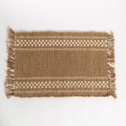 hôma Manteles, Servilletas Y Manteles Individuales>Mantel individual MIRAGE natural 33x48cm
